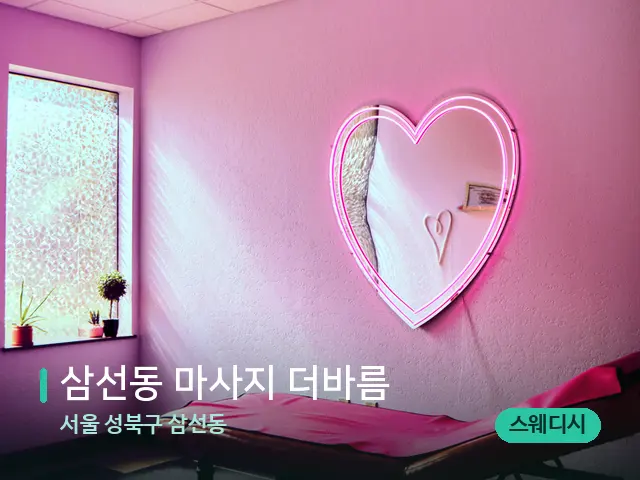 서울 성북구 삼선동 삼선동 마사지 더바름 — 스파 관리실 내부